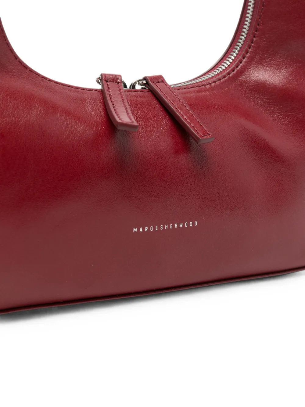Marge Sherwood Schoudertas met logoprint Rood