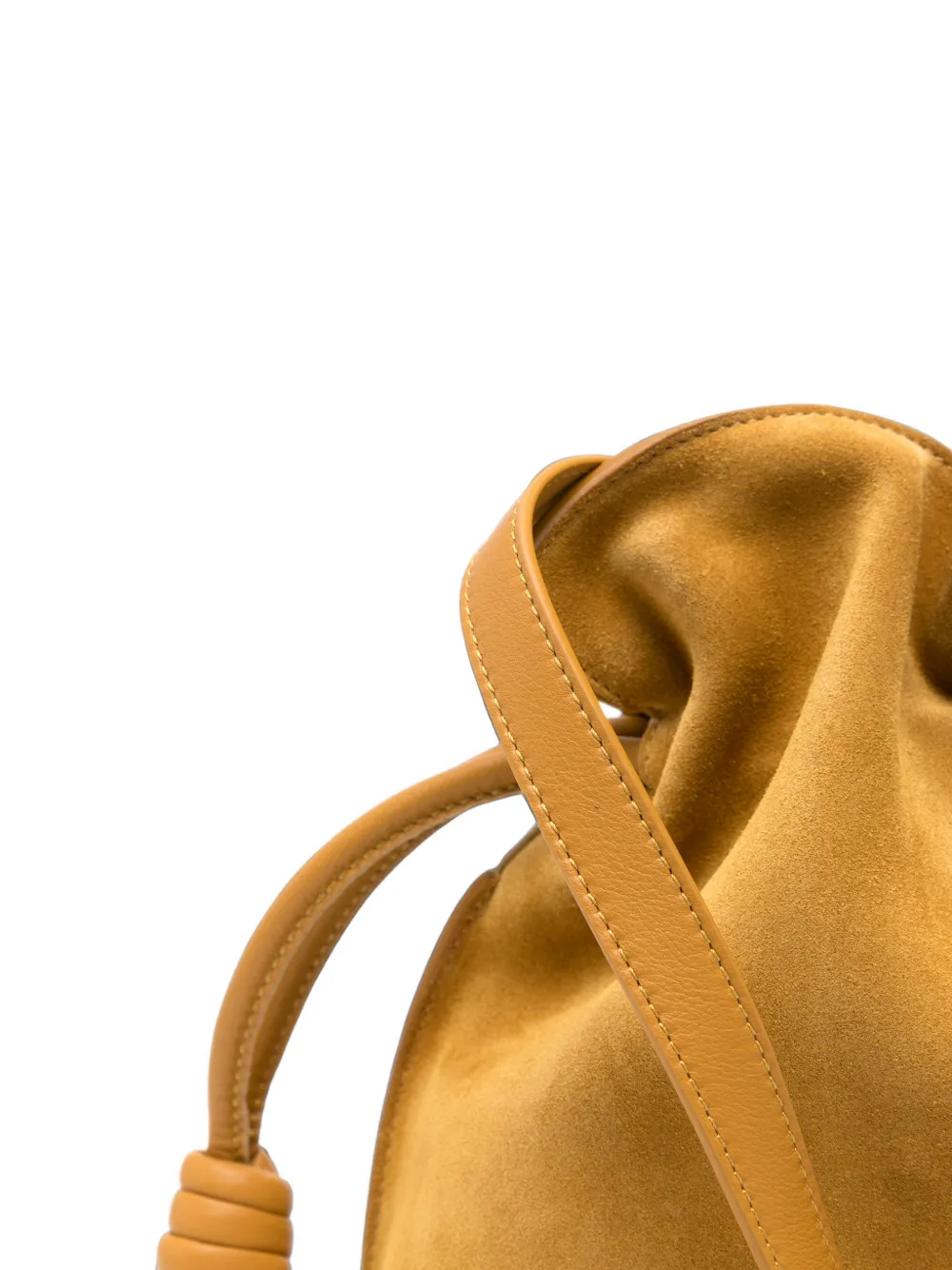 LOEWE Flamenco clutch Geel