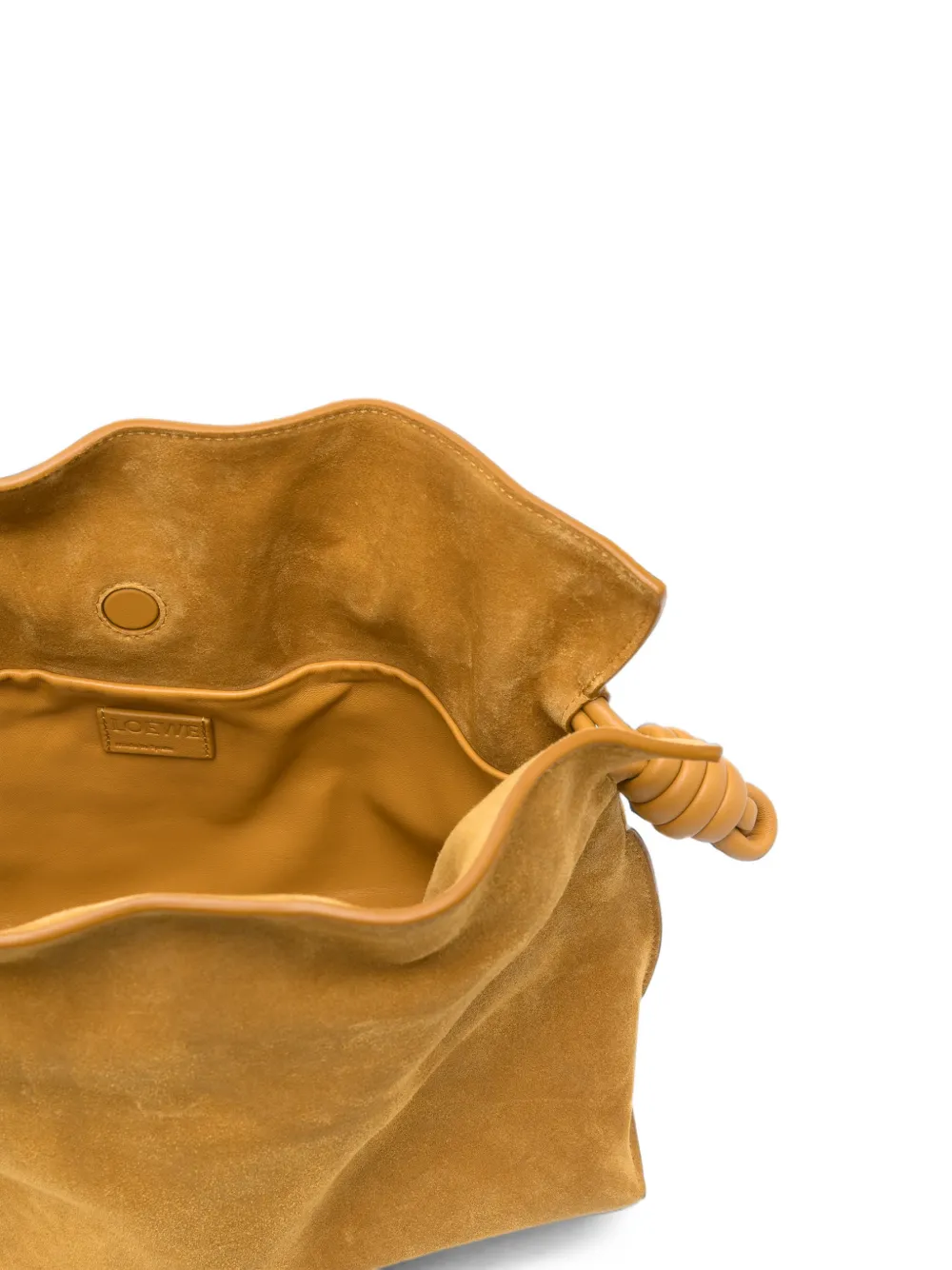 LOEWE Flamenco clutch Geel