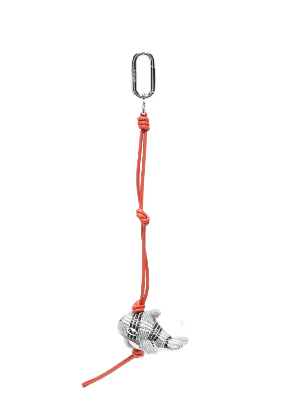 LOEWE beaded whale charm · OS
