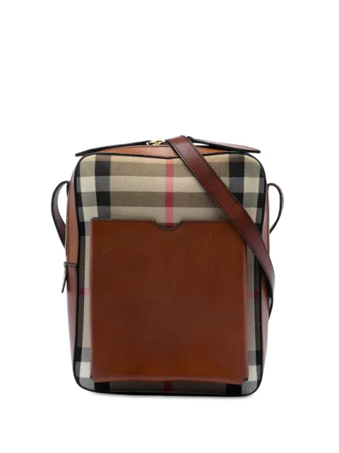 Burberry Pre-Owned 2000-2017 House Check Canvas crossbody bag