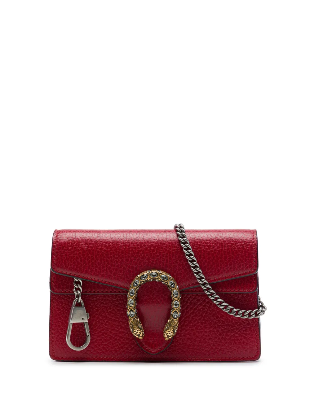Gucci Pre-Owned 2016-2026 Mini Calfskin Dionysus crossbody bag - Rosso