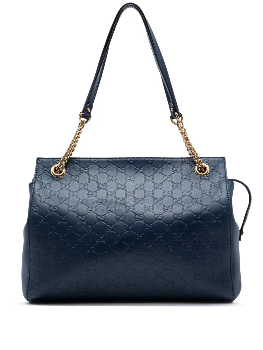 Gucci Pre-Owned 2016-2026 Medium Guccissima Soft Signature tote bag - Blu