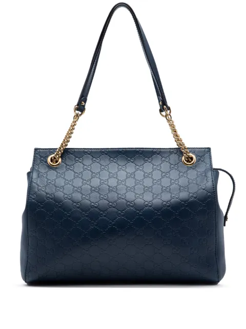 Gucci Pre-Owned 2016-2026 Medium Guccissima Soft Signature tote bag