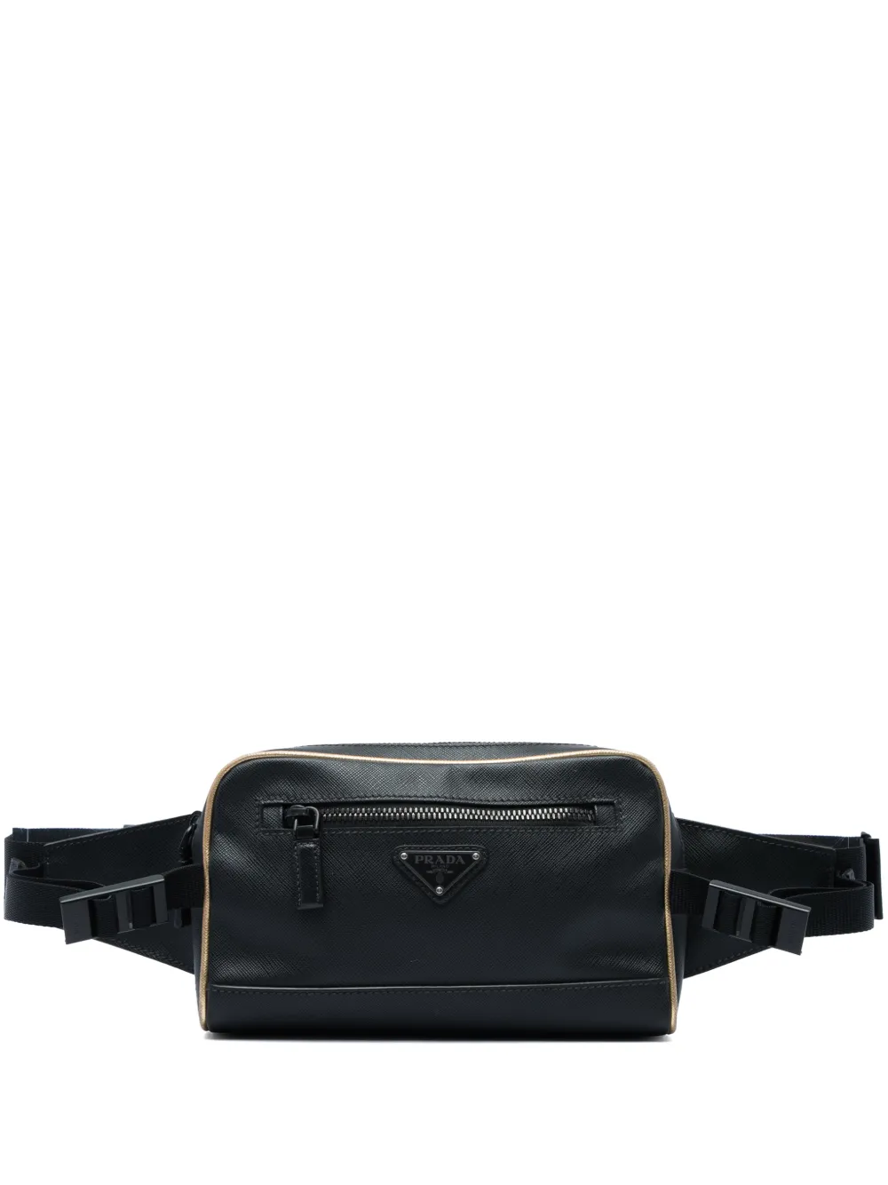 Prada Pre-Owned 2013-2026 Saffiano belt bag - Nero