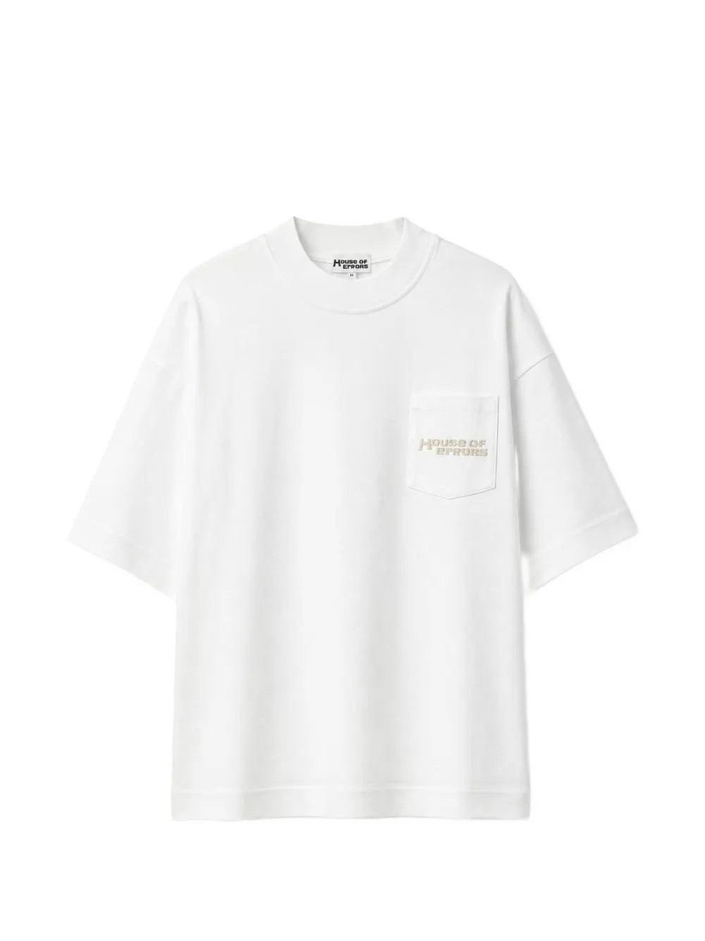 House of errors embroidered-logo pocket T-shirt