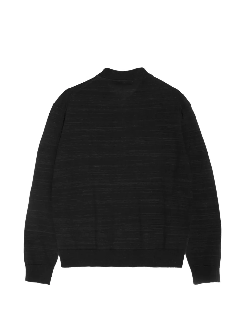 YMC Rat Pack collared cardigan Zwart