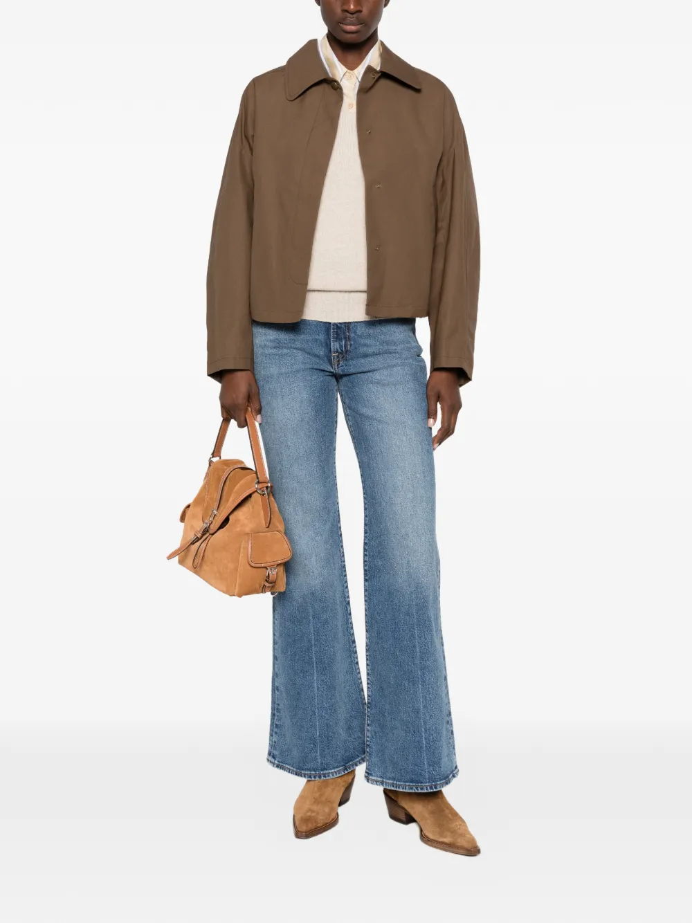 Levi's Flared jeans met vijf zakken Blauw