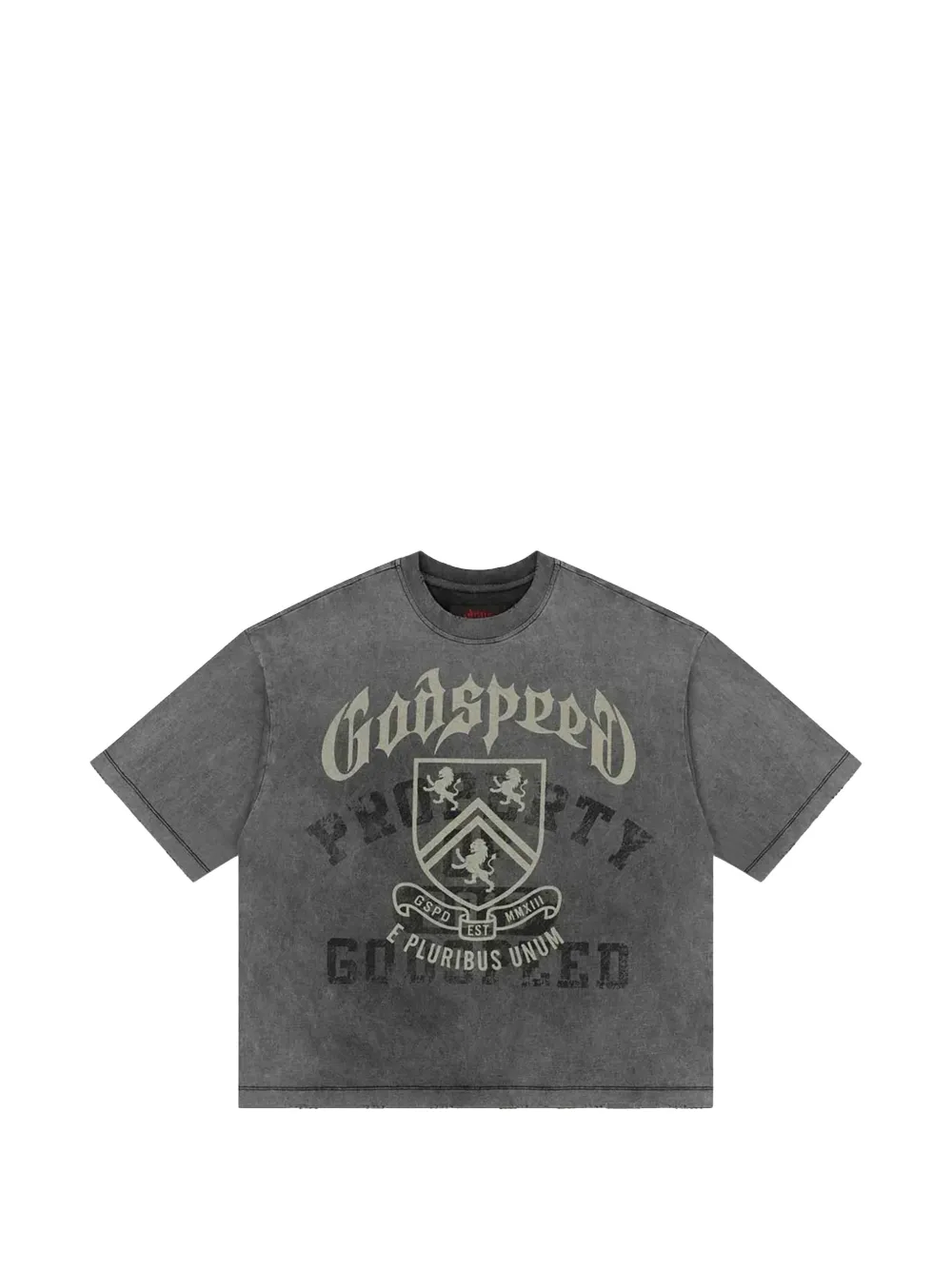 GODSPEED Collegiate logo-print T-shirt