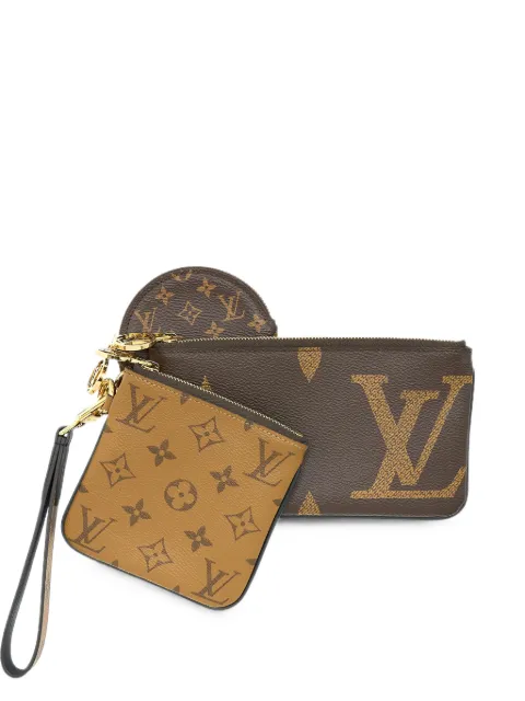 Louis Vuitton Pre-Owned Trio Monogram pouch