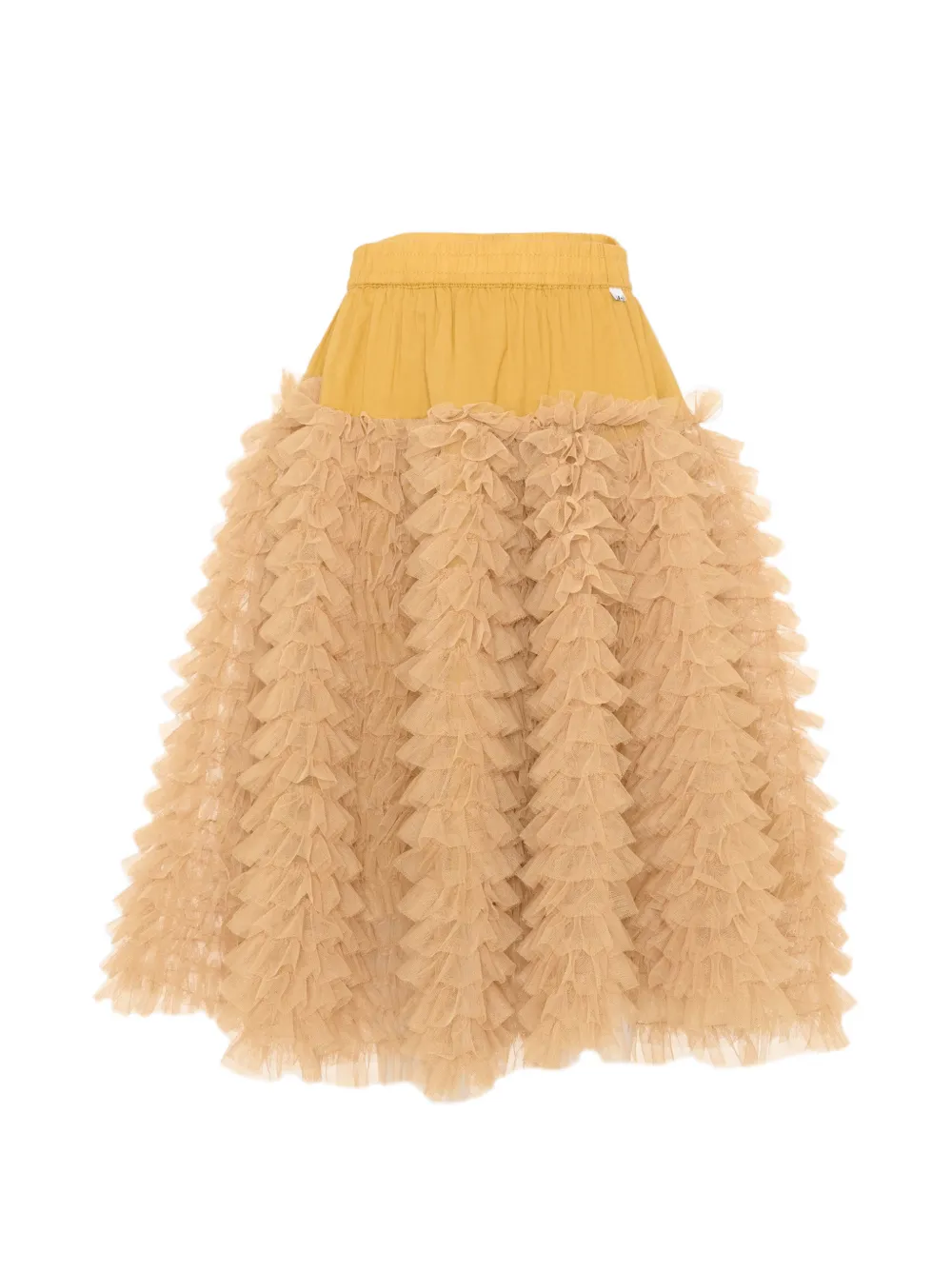 Molo Bliss ruffled skirt - Giallo