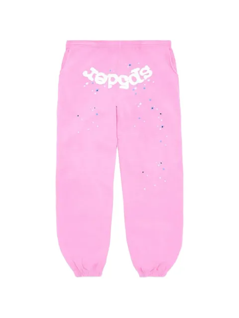 SP5DER ATL logo-print track pants