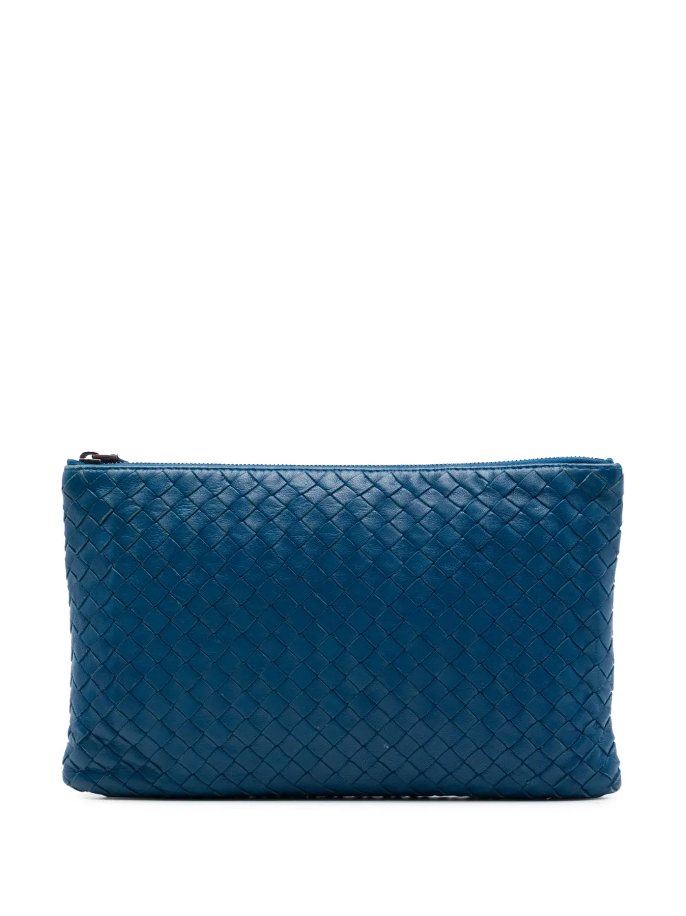 Bottega Veneta Pre-Owned 2012-2026 Nappa Intrecciato clutch bag - Blu