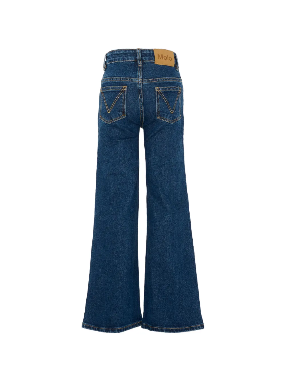 Molo Jeans met wijde pijpen Blauw