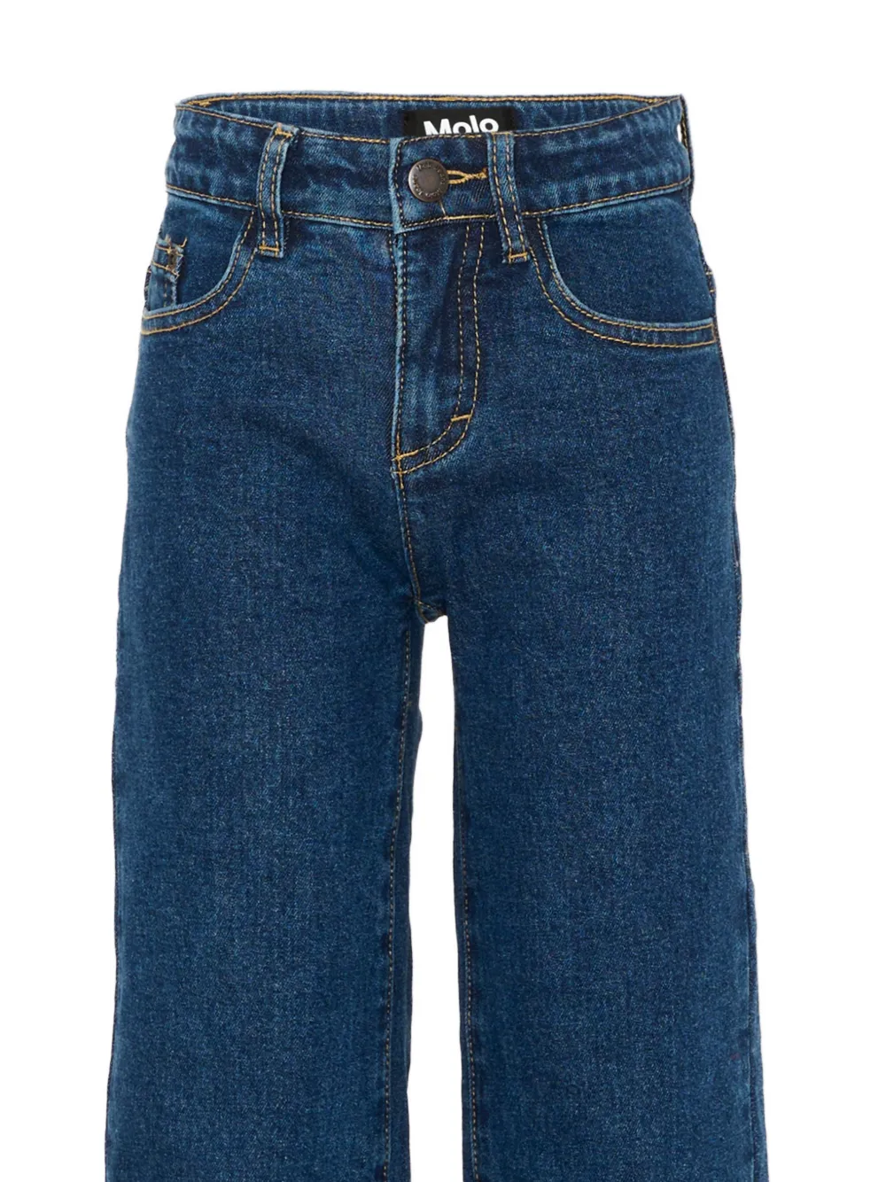 Molo Jeans met wijde pijpen Blauw