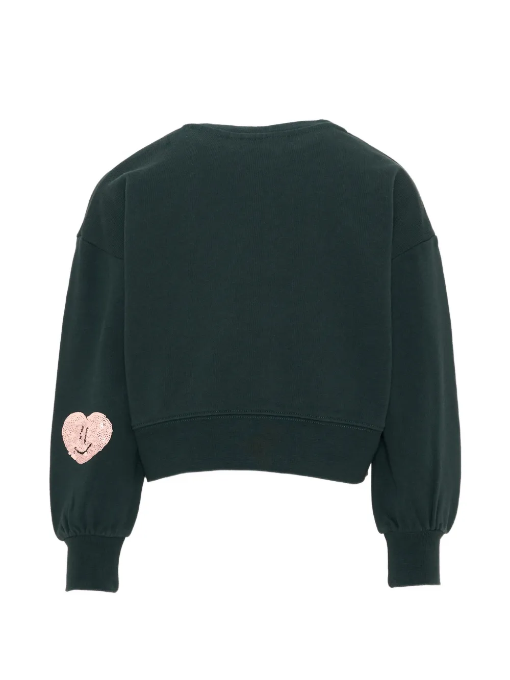 Molo Sweater verfraaid met pailletten Groen