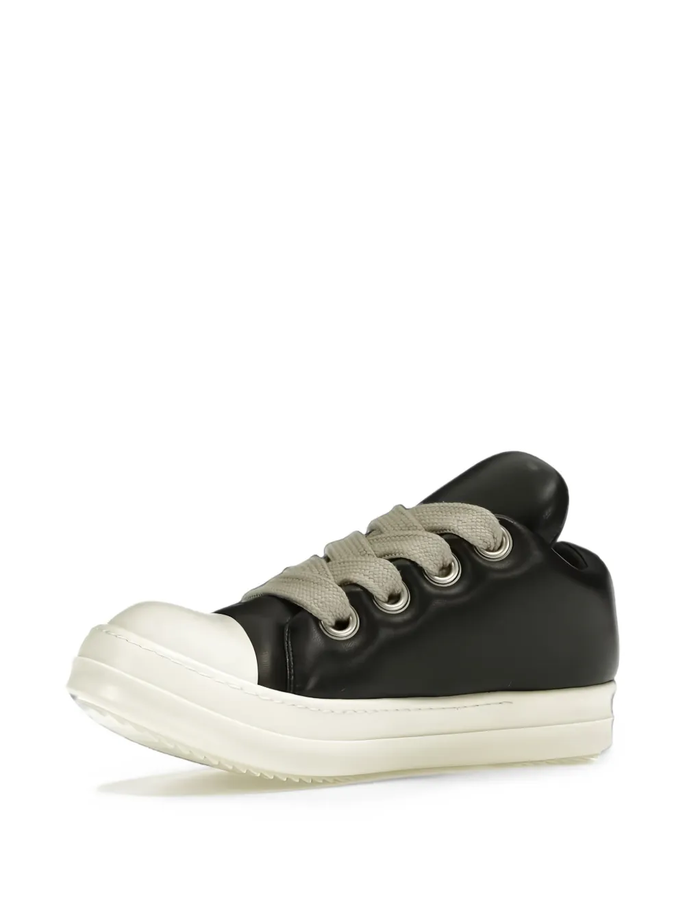 Rick Owens Jumbo Lace padded sneakers Zwart