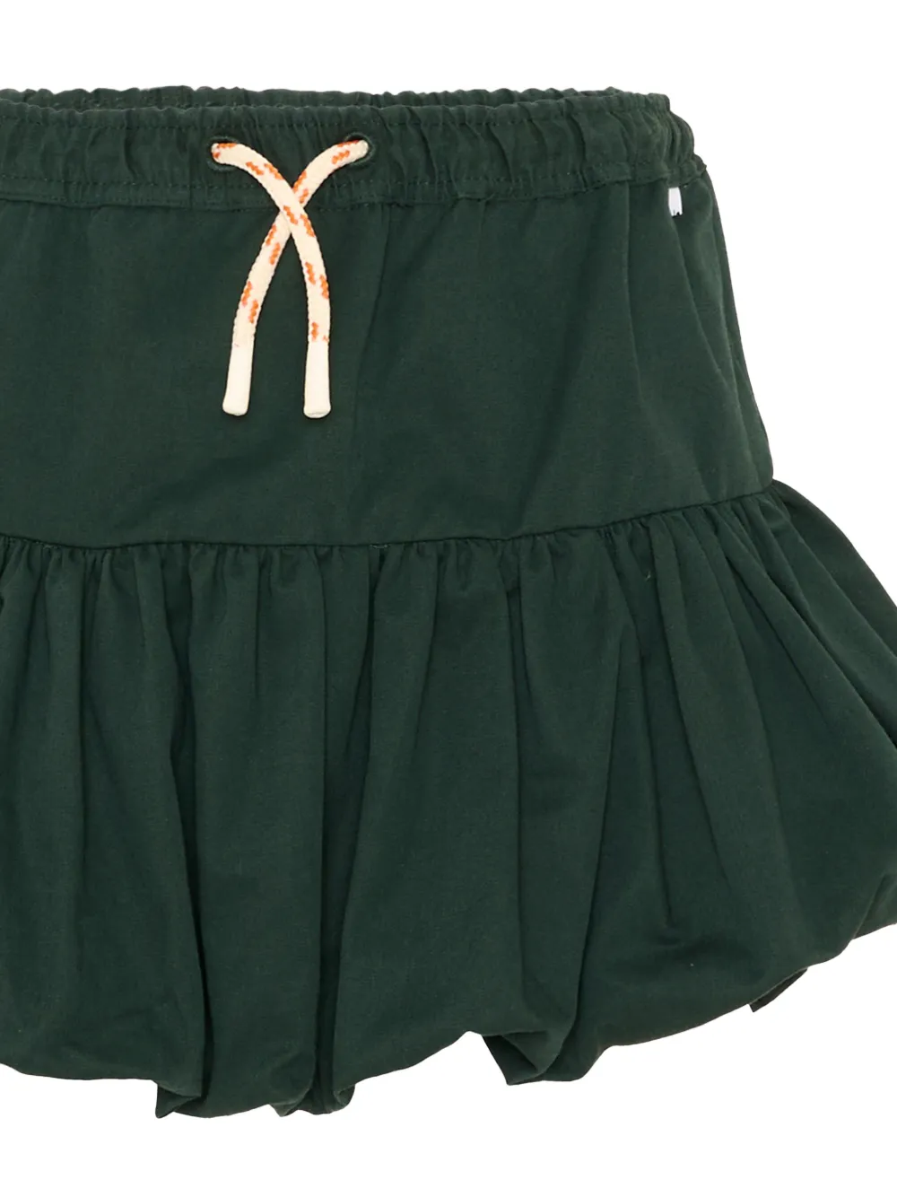 Molo Britta rok met ruches en bubbelzoom Groen