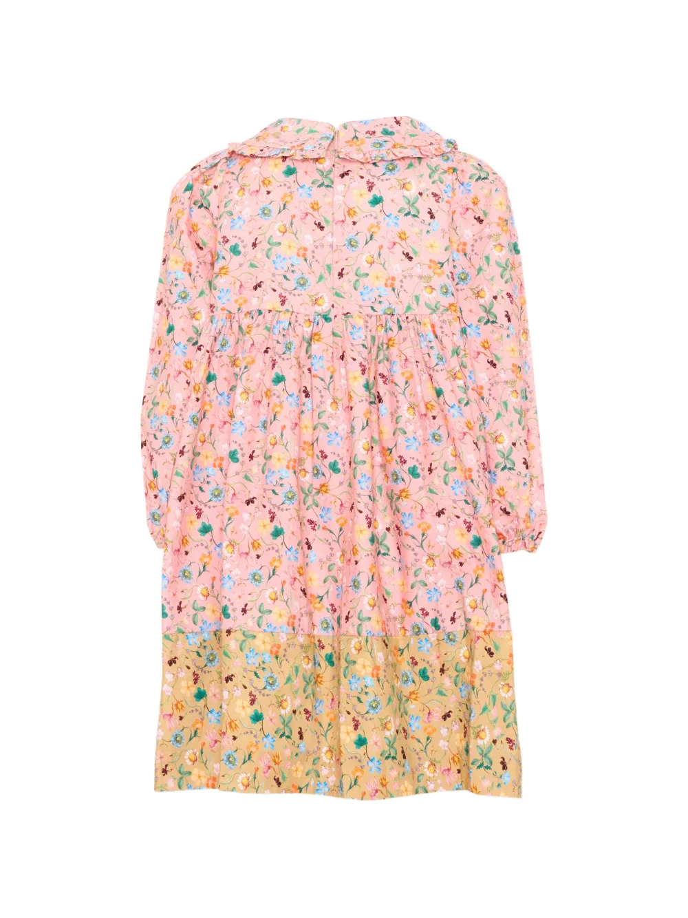 Molo Clementina jurk met Peter Pan-kraag en bloemenprint Roze