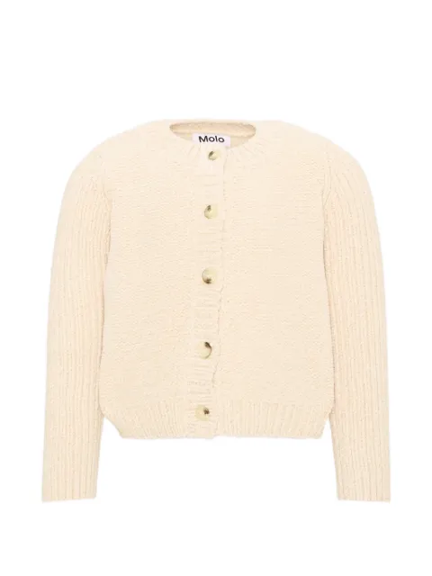 Molo Gilah chunky-knit button-up cardigan