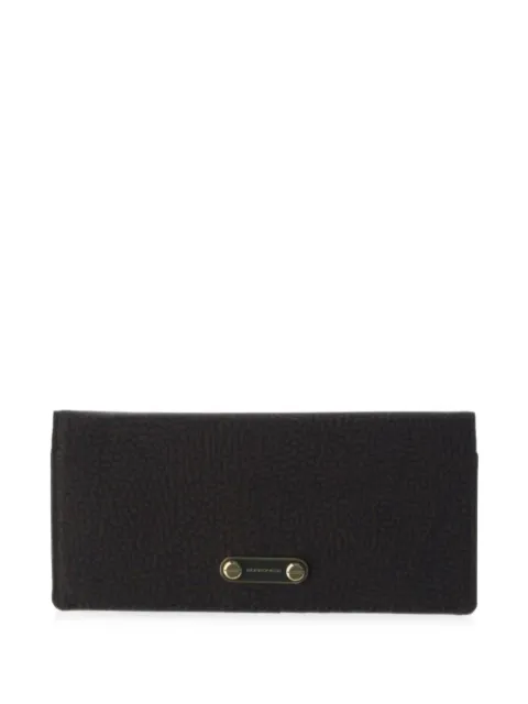 Borbonese OP-print logo-plaque wallet