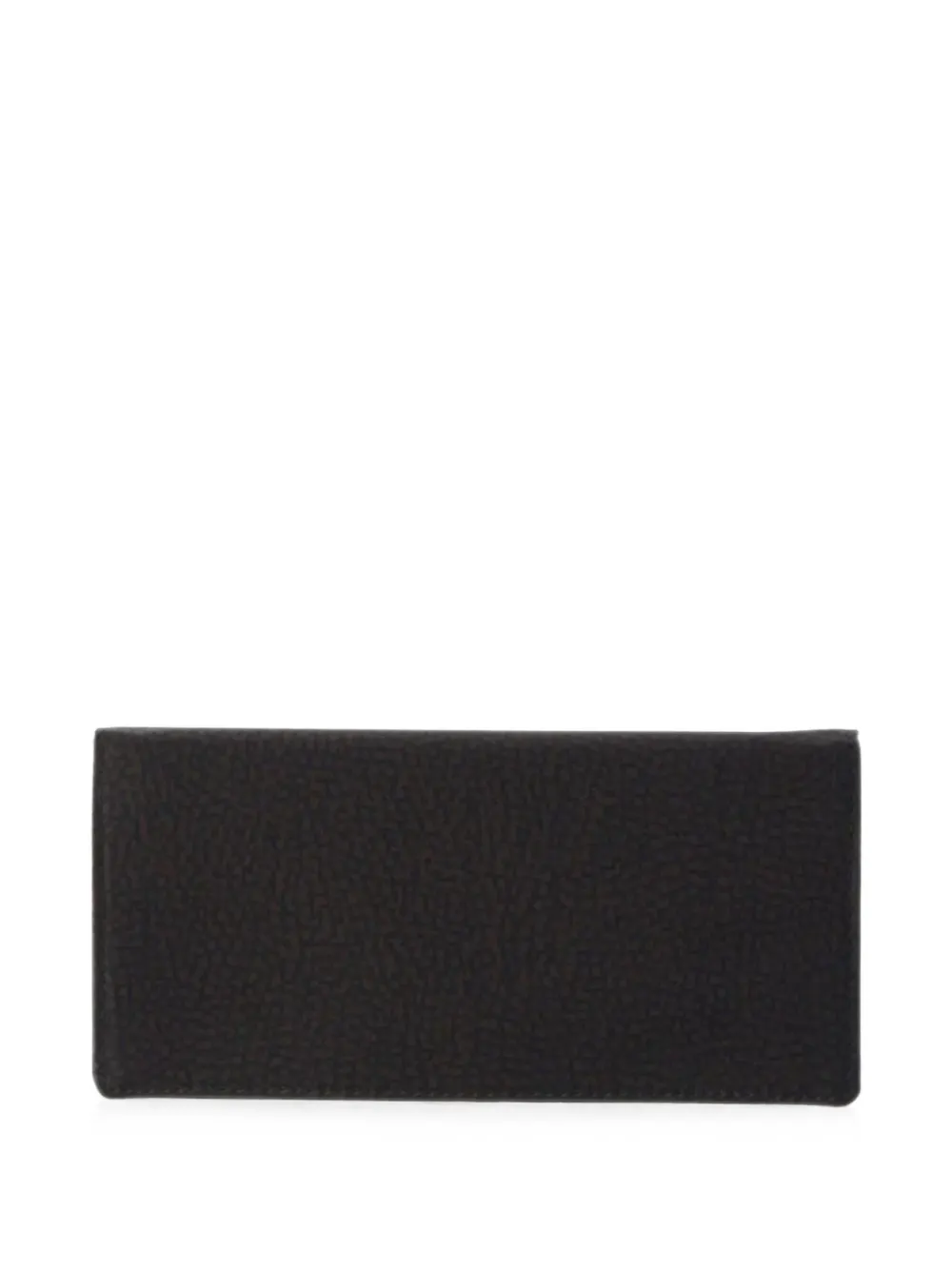 Borbonese OP-print logo-plaque wallet Bruin