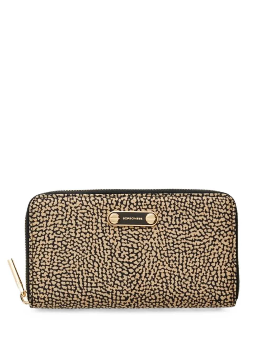 Borbonese OP-print zip-around wallet