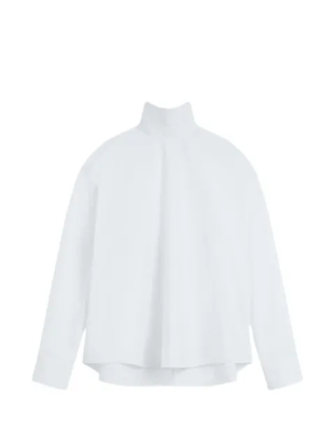 Givenchy bib-front oversized blouse