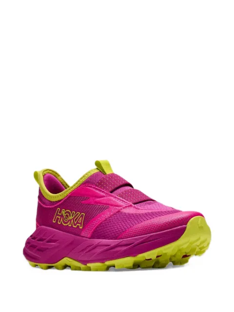 HOKA KIDS Speedgoat 7 touch-strap mesh sneakers