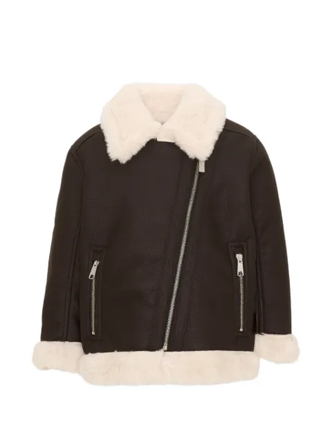 Molo faux-fur-trim jacket