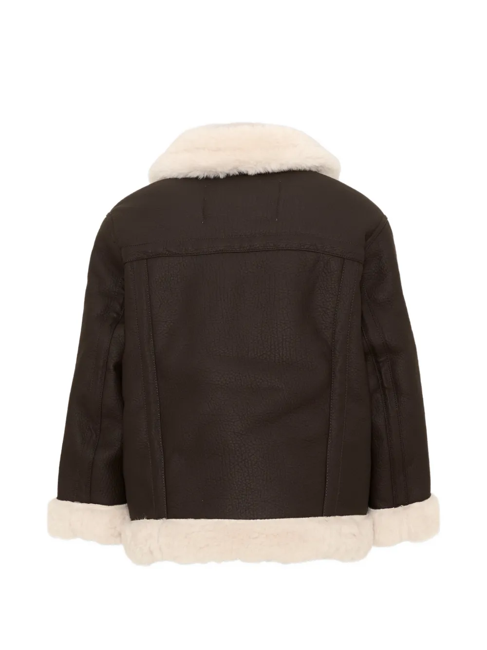 Molo Jack met afwerking van imitatiebont Bruin