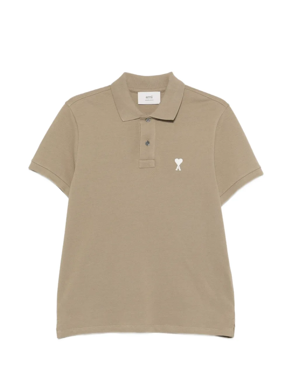 AMI Paris Ami de Coeur polo shirt - Verde