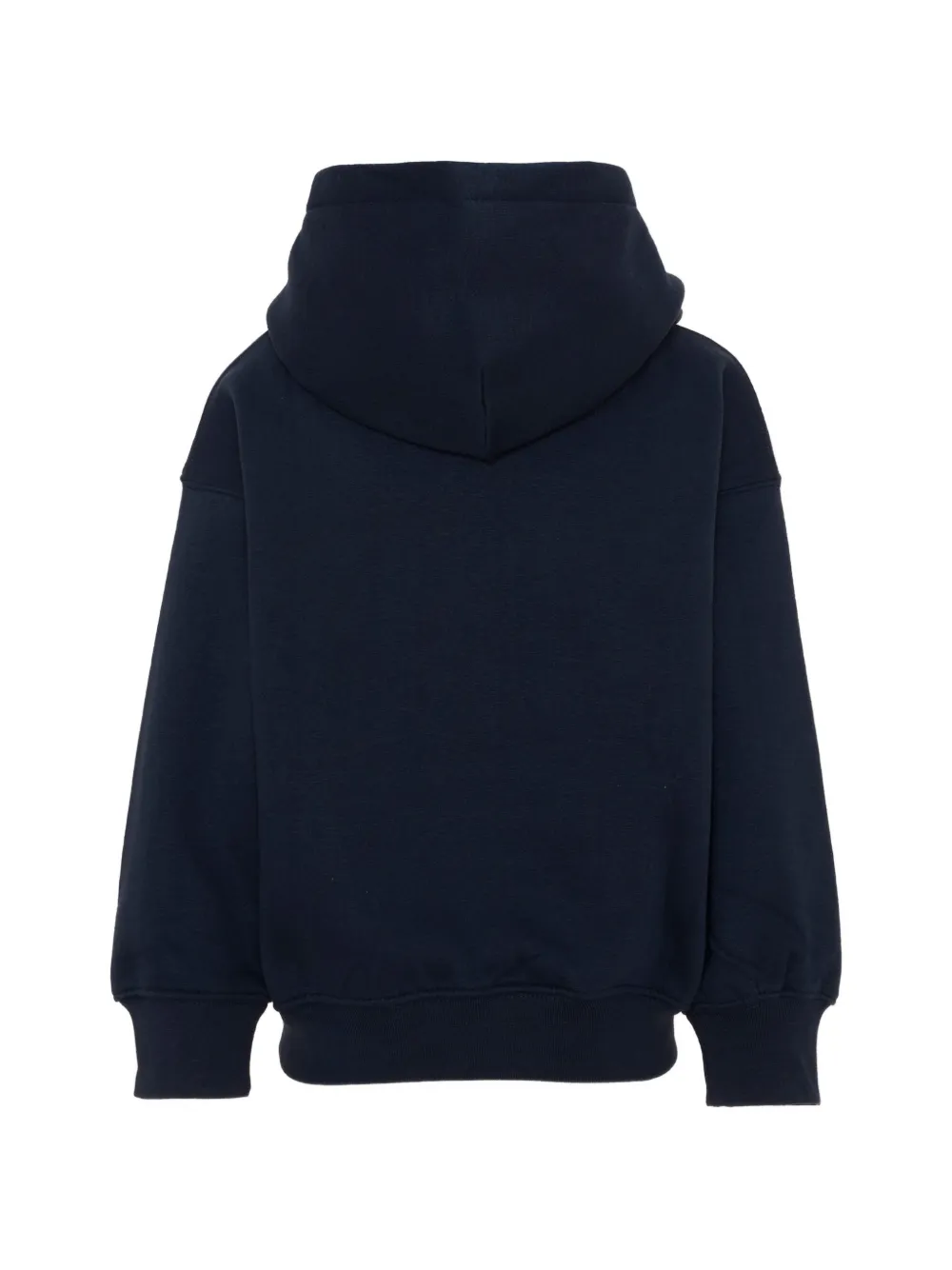 Molo Hoodie met geborduurd logo en rits Blauw
