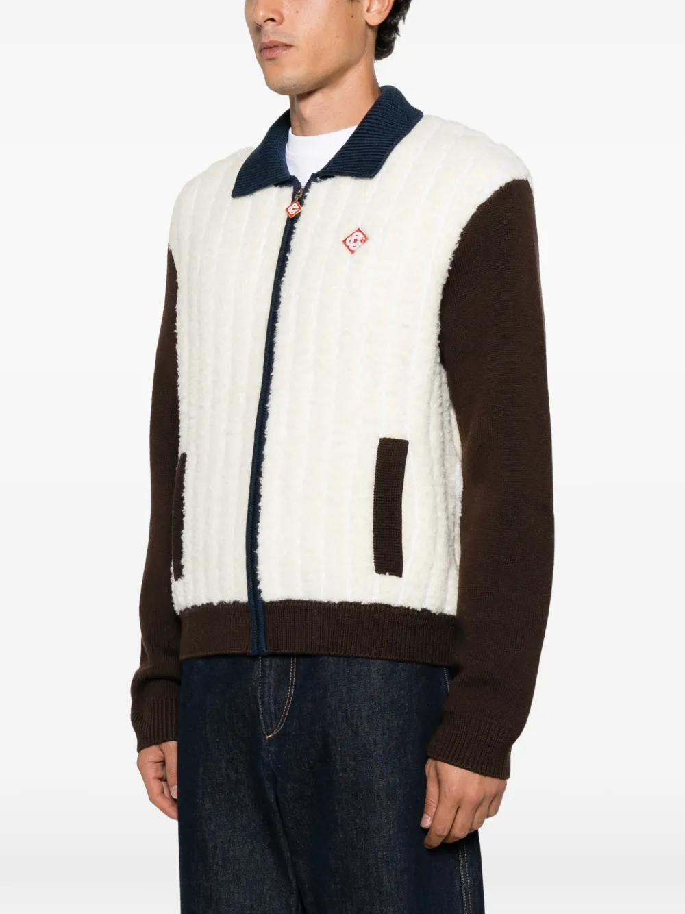 Casablanca Jack met logopatch Beige