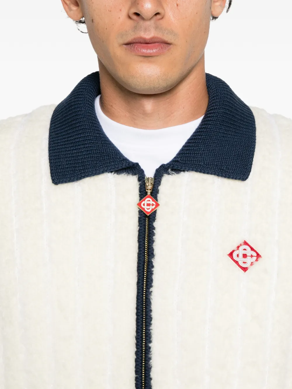 Casablanca Jack met logopatch Beige