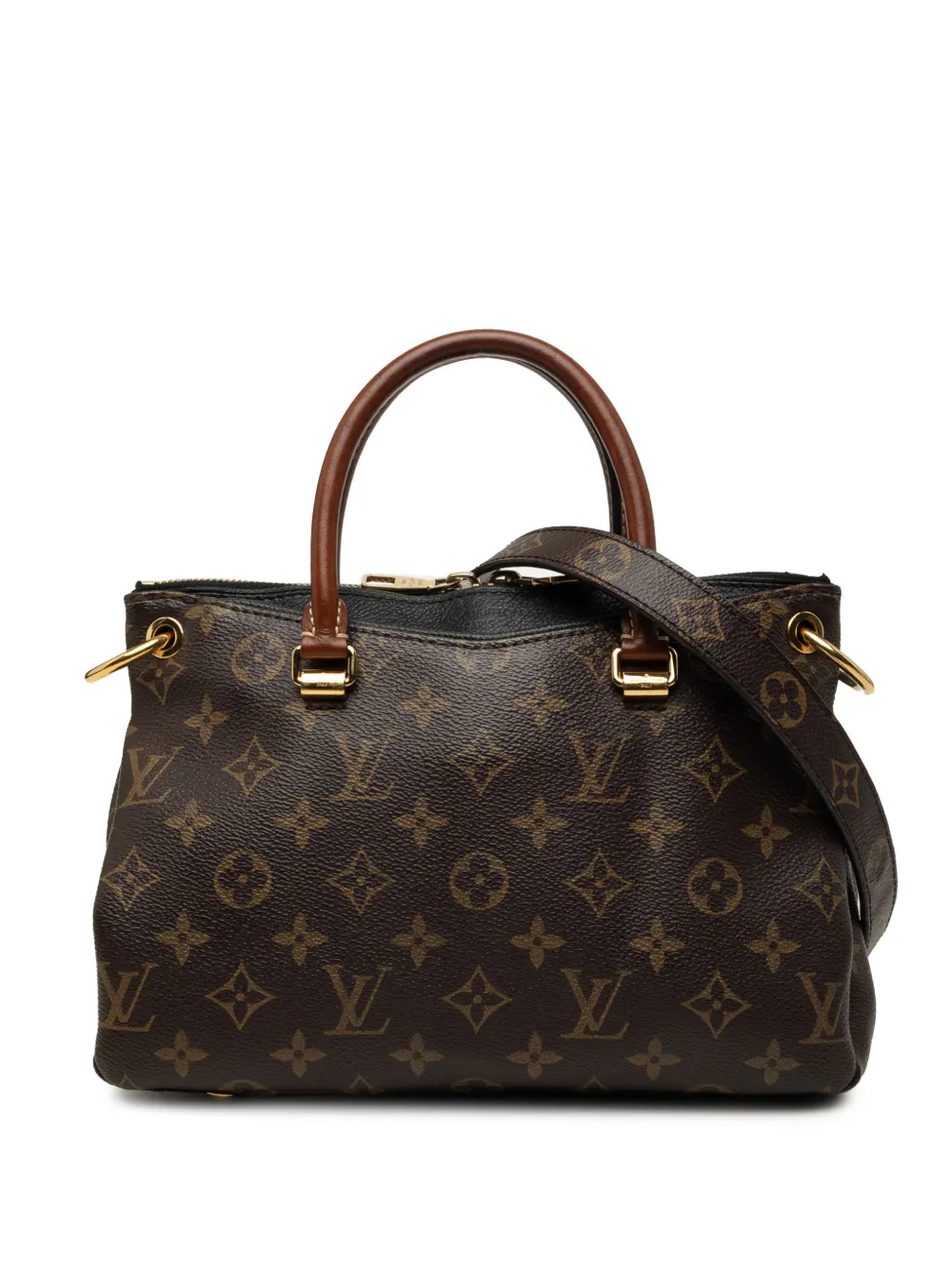 Louis Vuitton Pre-Owned 2015 Monogram Pallas BB satchel - Marrone