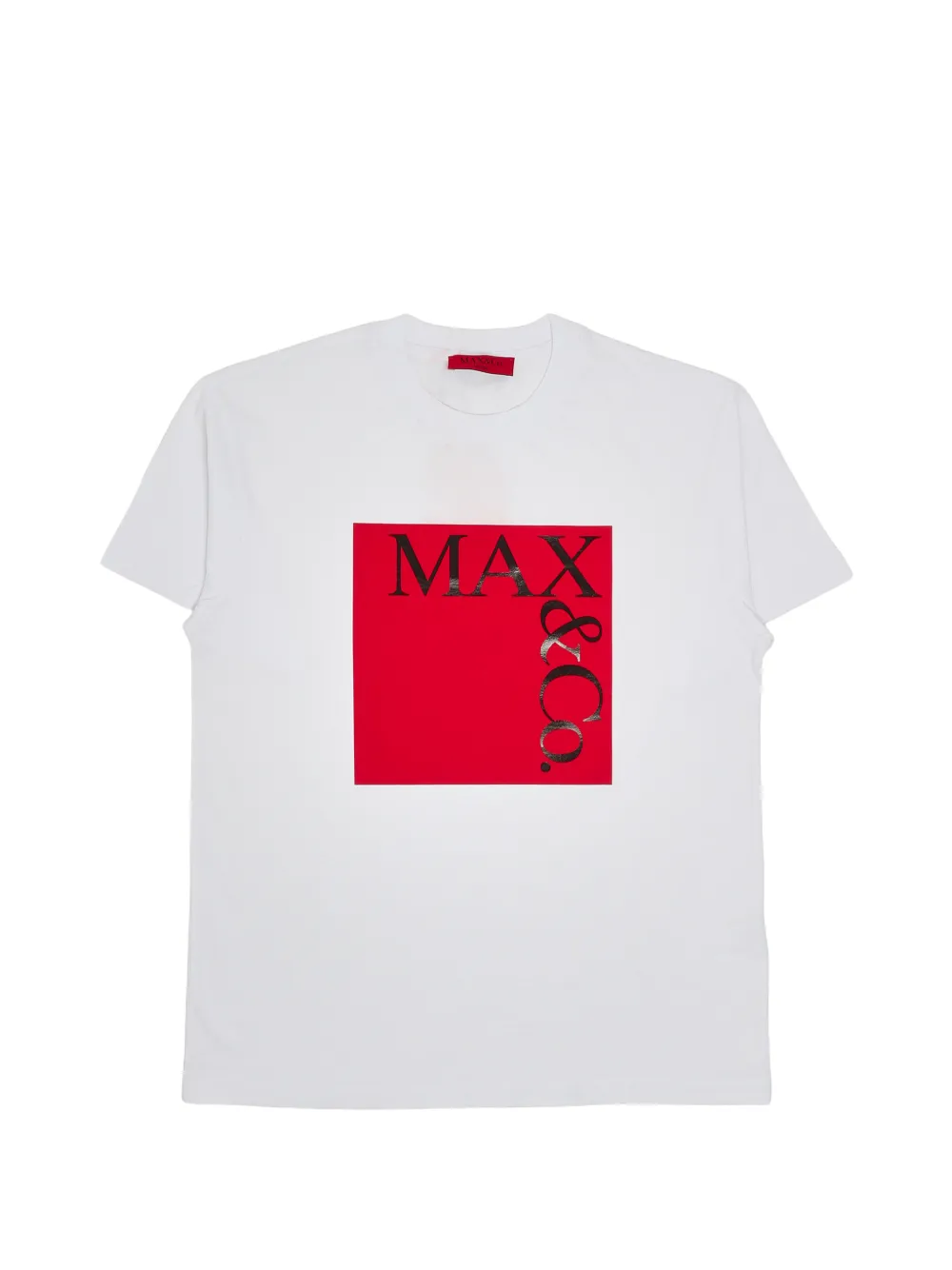 MAX&Co. Kids logo-print cotton T-shirt - Blanc MAX&Co. Kids logo-print cotton T-shirt - Blanc
