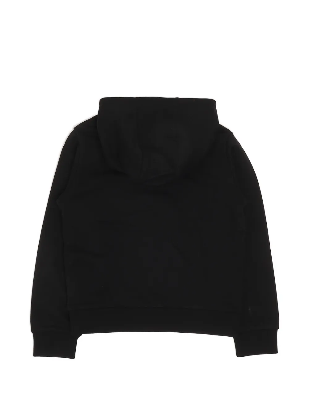 Moncler Enfant Hoodie met geborduurd logo en patch Zwart