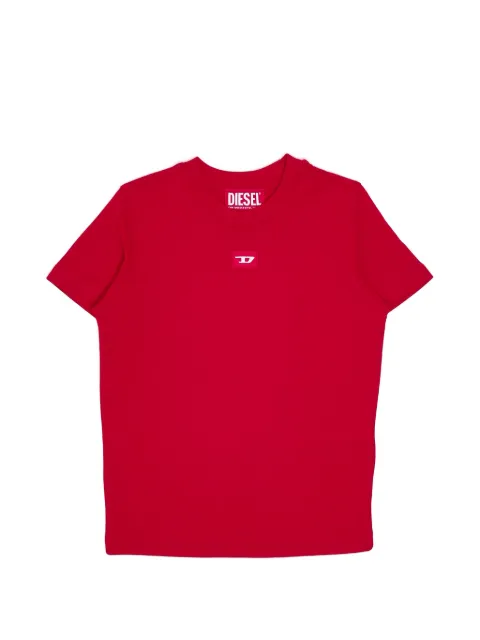 Diesel Kids logo-patch T-shirt
