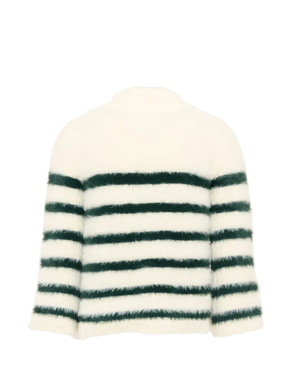 Molo Govina striped roll-neck sweater Wit