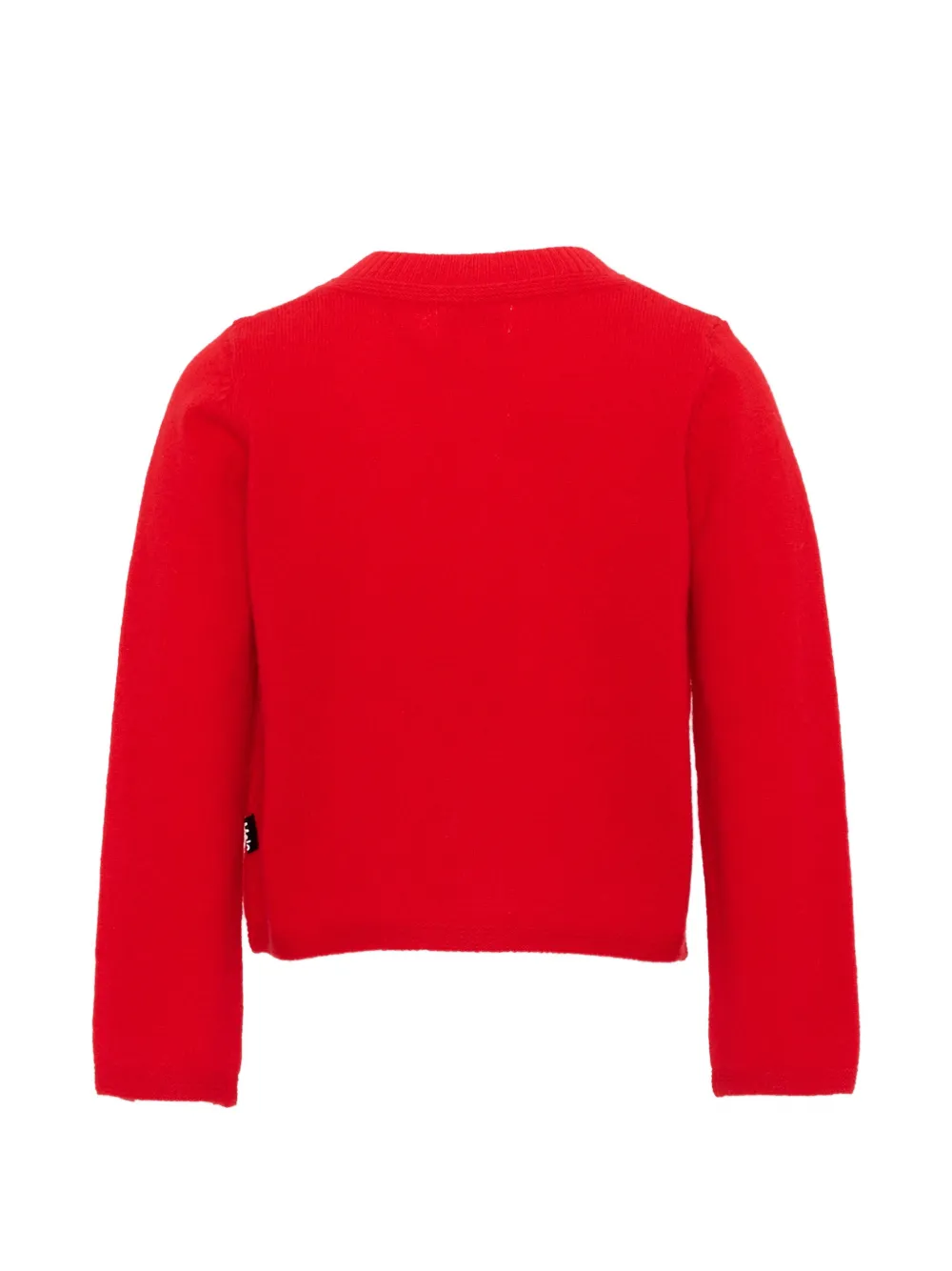 Molo Giovanna fine-knit button-up cardigan Rood