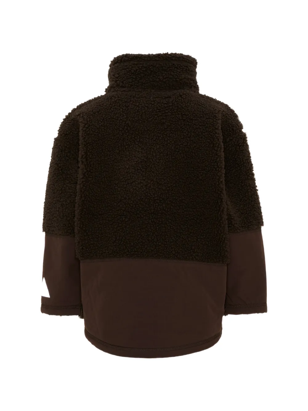 Molo Jack met rits en fleece vlakken Bruin