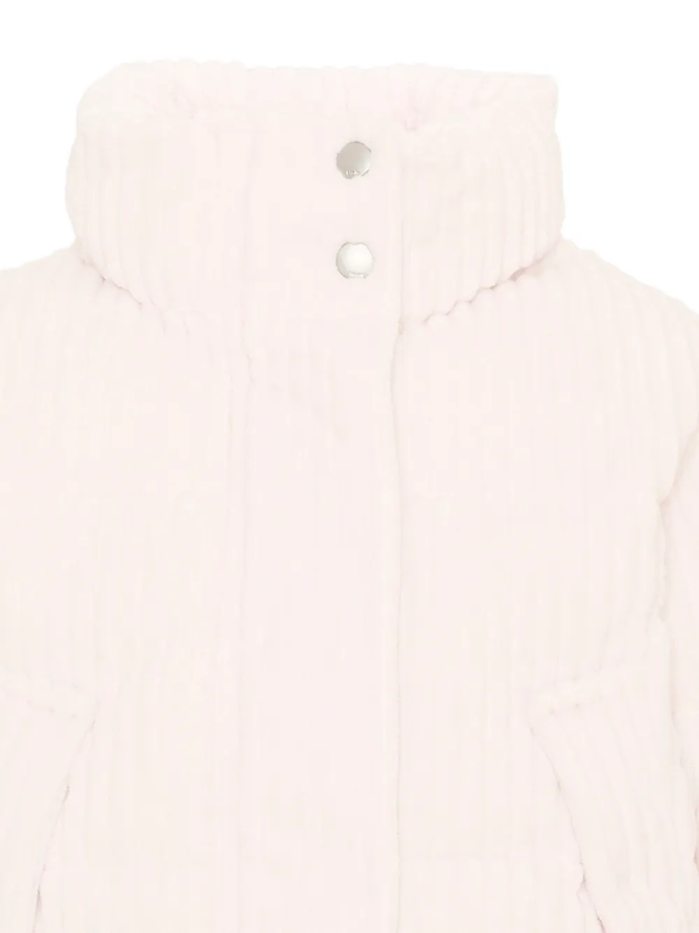 Molo Hansine gewatteerd ribfluwelen jack Beige