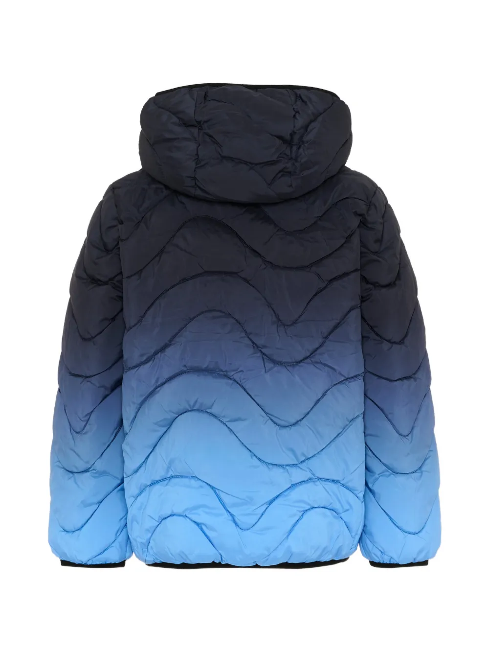 Molo Hao gewatteerd jack met kleurverloop Blauw