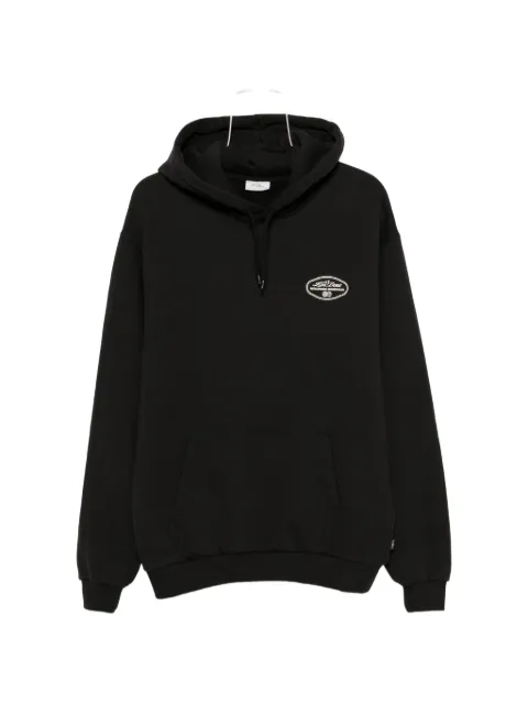 Les Deux Worldwide logo-print cotton hoodie