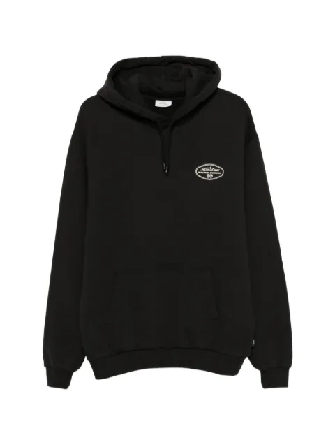 Les Deux Worldwide logo-print cotton hoodie