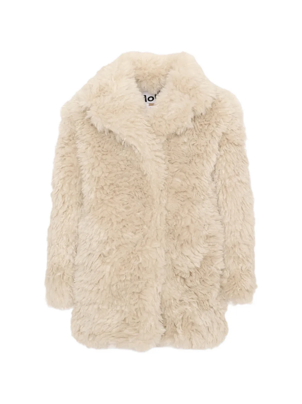 Molo Helin faux-fur coat - Toni neutri