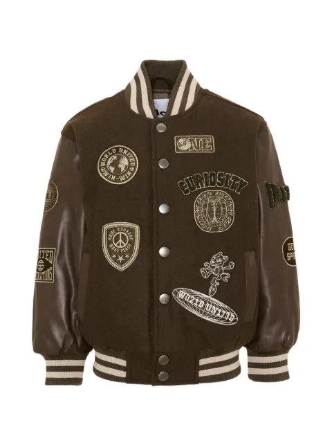Molo Hani patch-detail bomber jacket
