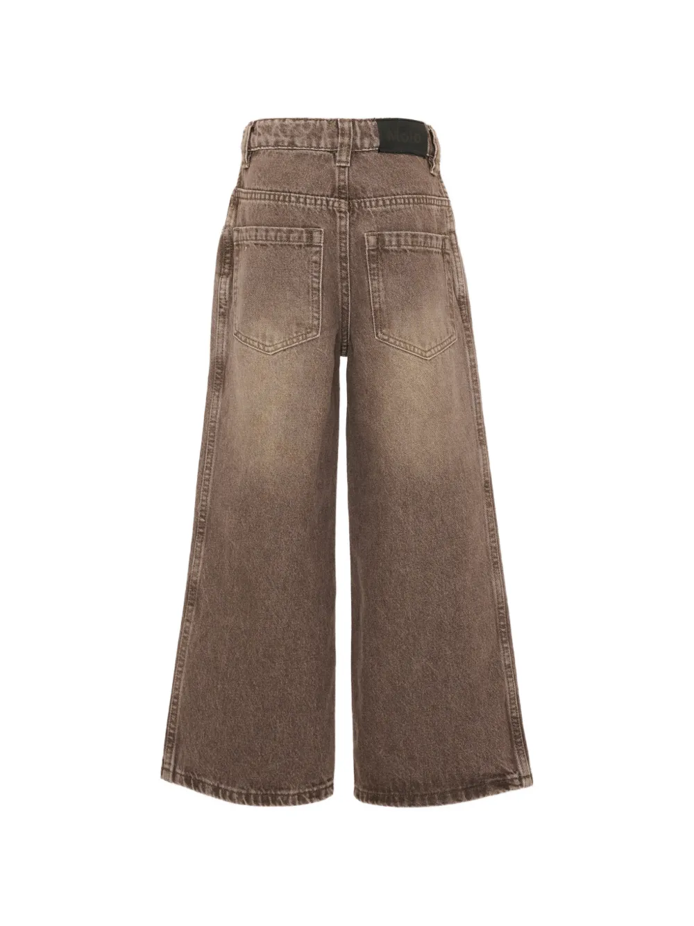 Molo Askio jeans met wijde pijpen Bruin