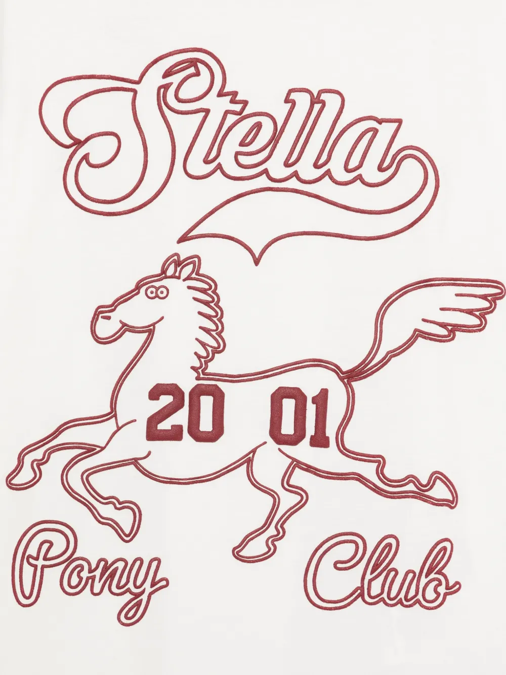 Stella McCartney Kids T-shirt met print Wit